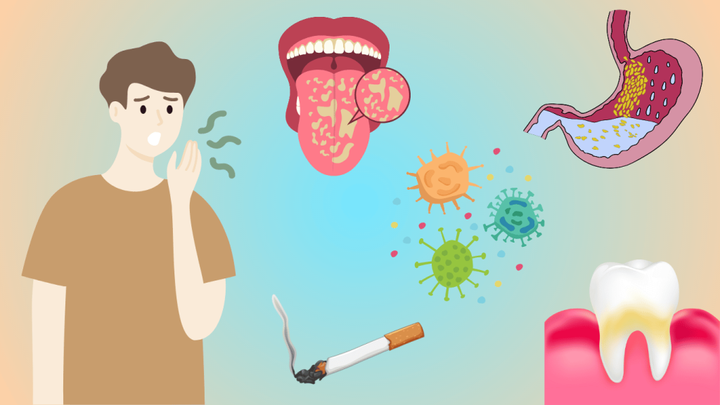 بوی بد دهان (هالیتوزیس): علل، درمان و راه‌های رفع آن